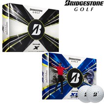 브리지스톤 TOUR B XXS 타이거우즈 골프볼 3피스, TOUR B X 화이트, 12개입, 1개