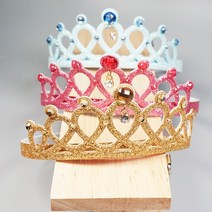 반짝이 왕관 머리띠 유아 헤어밴드 아동머리띠 공주머리띠 이벤트머리띠