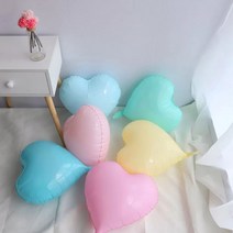 알리미스토리 캔디 하트 은박풍선 6종, 1개, 캔디하트_블루