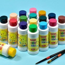 펜코리아(디오피스) 동아연필 4500 딩동댕그림물감200ml 청록색 수채화물감