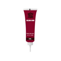 가죽 복원제 페인트 자동차 시트 신발 밑창 수리 키트 20ml 비닐 가구 소파 좌석 의류 가방 벨트, [09] Crimson