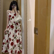 여성 원피스 긴소매 롱 드레스 A라인 여자원피스 봄 여름 가을 인박카168