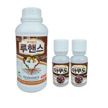 브랜드없음 식물 화초 나무 난 소나무 꽃 텃밭 비료 아쿠도2+루핸스1
