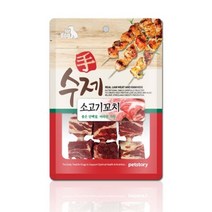 펫리치 / 저지방 영양가득 댕댕이 소고기맛간식, 90g
