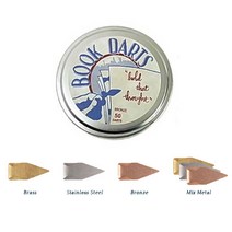 북다트 고급책갈피 50개입 BOOK DARTS, TIN50-Bronze