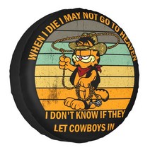 캣휠 고양이운동기구 고양이휠 Gay Garfields Fun 타이어 커버 4x4 RV 혼다 CRV 14-17 인치용 재미있는, 07 7_04 17 inch