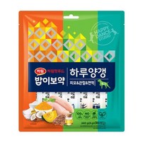 밥이보약 도그 하루양갱 간식 피모 10p + 면역 10p + 관절 10p 세트, 2세트, 닭고기