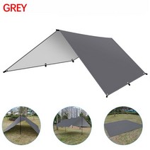 포장마차천막 캐노피천막 초경량 정원용 캐노피 방수 그늘막 타프 5x3m 4x3m 3x3m 야외 캠핑 여행 해변 가림막, [03] 3m x 5m, [03] GREY
