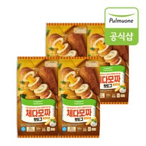 풀무원 치즈와 소시지 체다모짜 핫도그 16개, 체다모짜핫도그 16개