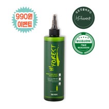 [990원이벤트] 하이포레스트 탈모케어 워터트리트먼트 자연유래성분 인텐시브 그린테라피 300ml, 워터트리트먼트 1개 + 샴푸(펌프형) 1개, 300ml+500ml