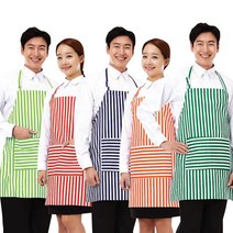 목걸이형 면 앞치마 주방앞치마 급식앞치마 배식앞치마, JBA-7034-3
