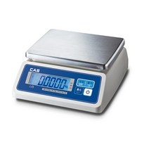 카스 방수전자저울 SW2-3CW LCD Type (3kg/1g) 수산시장 식품회사 육가공공장 식당 양식장