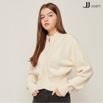 JJ지고트 하프넥 크롭 집업 가디건 GMBP1CDT3