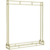 파이프 행거 옷걸이 웨딩드레스 양복 높은 철제 전시, (2층 남성복) 120x200cm 골드