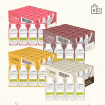 상하목장 유기농우유 우유 주스 저지방 200ml 24팩, 08.  유기농주스 사과딸기케일 125ML X 24