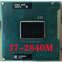 노트북 프로세서 sr03r 인텔 코어 i7 2640m 노트북 프로세서 소켓 g2 rpga988b 노트북 cpu 100 제대로 작동하는 i7 2640m, 없음