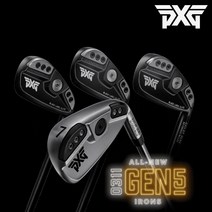 PXG 젠5 블랙 아이언 GEN5 0311 XP P T 5 세트 6-W 초급자 초중급자 상급자 피엑스지, GEN5 0311P, A