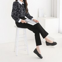 알바 단화 근무화 면접 구두 발편한 플랫 쿠션 민자 슈즈 유니화 아르바이트 신발