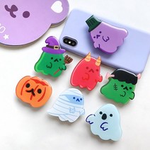 3M 거치대 할로윈 에폭시그립톡 톡홀더 이지그립 악세사리 스마트폰 스마트톡 유령 아크릴톡 그립팝, 프랑켄