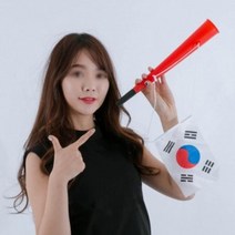GNR272219(응원태극기나팔) 응원도구 체육대회 운동회 단합대회