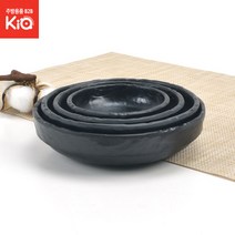 돌무늬굽찬기 퓨전토기 DS-6460-1 반찬 접시 앞접시 돌산 멜라민