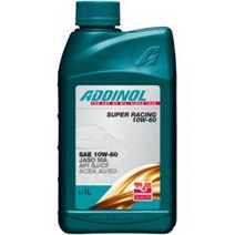 아디놀 ADDINOL SUPER RACING 슈퍼레이싱 엔진오일 10W-60 1L 서킷용 고성능 오일 CJ레이싱 팀 후원