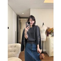 도톰 가디건 골지 니트 캐시미어 카디건 여성 골드 버튼 체인 넥 카디건 느슨한 코트 라운드 넥 반팔 스웨터 세트