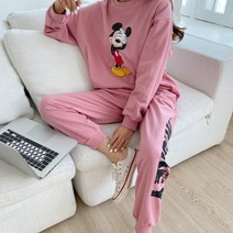 디즈니정품 크랙미키 조거팬츠 트레이닝복 세트 캐릭터