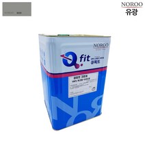 큐피트 크린솔 외부용 수성 유광 18L 회색 5종, 색상_회색8009