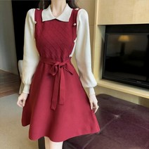 여성 끈 숏 점프수트