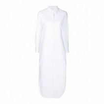 톰브라운 명품명품THOM BROWNE 22년 트리플 스티칭 포인트칼라 니렝스 옥스포드 셔츠 드레스 FD