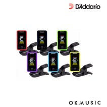 다다리오 통기타 클래식기타 클립형 튜너 PW-CT-17, 블랙