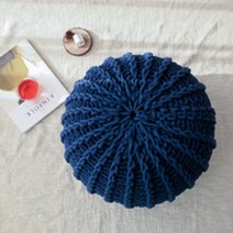 마켓비 SARAY 푸프 스툴, 네이비