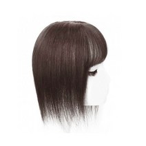 볼륨살롱 앞머리 정수리가발(30cm) (초코브라운), 40cm