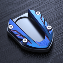 CBR125 전용사이드스탠드클립 미끄럼방지 논슬립디자인 알루미늄소재, 블랙