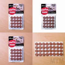 1개배송 32P EVA 원형 바닥보호패드 1.8CM 소음방지펠트 바닥보호대