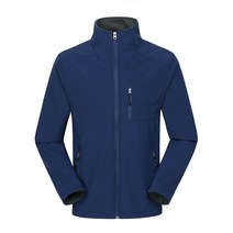 겨울캠핑 남성용 하이킹 플리스 후드 바람막이 소프트 겨울 캐주얼 야외 트레킹 의류, 10.파란 - XL