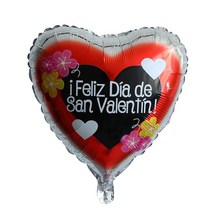 지구본 5/10pcs 18inch TE AMO Spanish 나는 호일 풍선 하트 모양 헬륨 에어 글로브 발렌타인 데이 웨딩 장, 47 style47_02 10pcs_01 18 인치