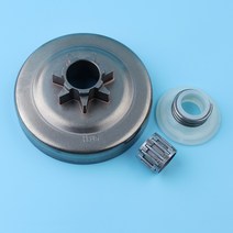 .325 7T 클러치 드럼 오일 펌프 Husqvarna 용 웜기어 바 플레이트 키트 136 137 141 142 전기 톱 530069342, 한개옵션0