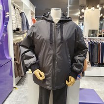 3여성)올리비아로렌 소매 네크라인 시보리가 멋스러운 후드 패딩점퍼 VVCKAXS1341