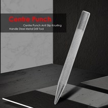 자동 센터 펀치 안티 슬립 Knurling 핸들 철강 금속 드릴 나무 프레스 덴트 마커 Fitter 플레이트 마킹 도, 한개옵션0