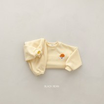 아동 상하복 블랙빈 리얼세트 유아 아기 키즈 남아 여아 부드러운 상하세트 어린이집 등원룩