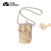 모비가든 mobi garden 여행 가방 소형 경량 도난 방지 휴대용 티켓 여권, 모래