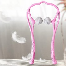 제이와이홀딩스 뒷목 뭉친목 마사지기 돌기 공 안마기, 블루