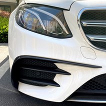 주주 벤츠 E클래스 W213 AMG 라인 패키지 범퍼 스플리터 카본 카나드 안개등 풀 커버 E63 E53, 후기형