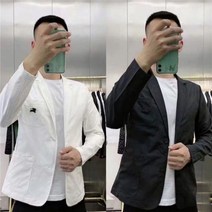 남성 블랙 정장자켓 정장코트 캐주얼 빅사이즈 MC1776A