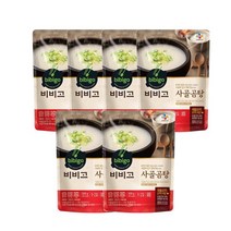 비비고 간편국 즉석컵국 간편식 한끼보양식 즉석국 비비고 사골곰탕 맛잇는국 맛잇는탕 맛있는찌개 500g (1세트 6개), 1세트 6개