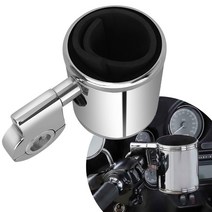 할리데이비슨 바이크 오토바이Harley Touring Sporster Dyna Softail Breakout ATV 범용 22mm 32mm 모델 용 크롬 조절 식 컵 홀더