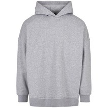 영국직구 빌드유어브랜드 남성용 오버사이즈 컷온 후드 티셔츠