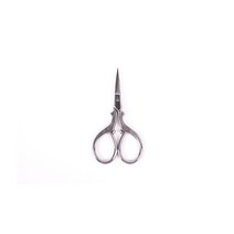핸디로 엔틱무늬 가위 실버 (9cm), 1개